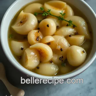 Easy & Tangy Pickled Garlic: A Quick Recipe for Flavor Lovers Recipe Card
