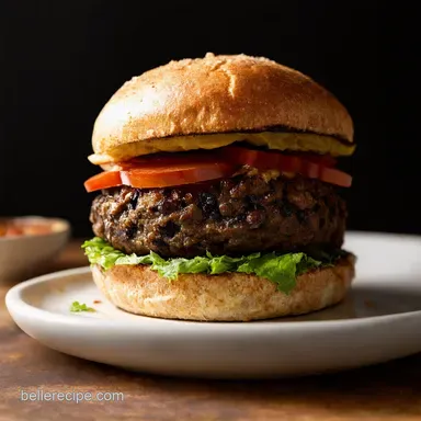 Best Black Bean Burger Recipe Proper PlantBased Grub Recipe Card