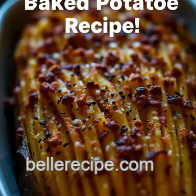 The Ultimate Crispy Baked Potato Recipe! Recipe Card