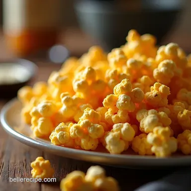 Seriously Cheesy Homemade Cheddar Popcorn in 20 Mins Recipe Card