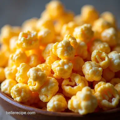 Seriously Cheesy Homemade Cheddar Popcorn in 20 Mins
