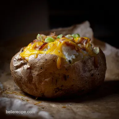 Best Baked Potato Oven Temp? Crispy Perfection! Recipe Card