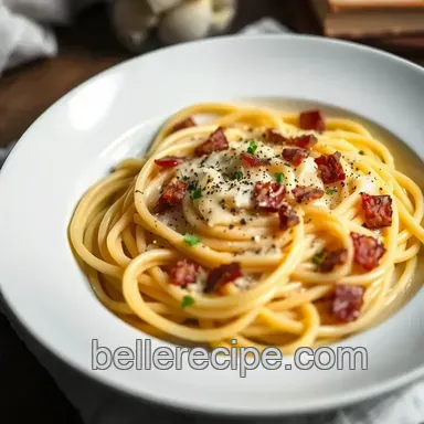 Authentic Carbonara Sauce: The Real Roman Recipe Recipe Card