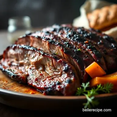 Texas Smoked Brisket: The Ultimate Smoker Recipe Recipe Card