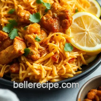 The Ultimate Chicken Biryani presentation