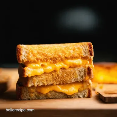 Golden Gooey Goodness How to Grill Cheese Sandwich Perfection Recipe Card