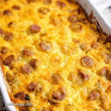 Best Sausage Egg Casserole My Easy MakeAhead Recipe Recipe Card