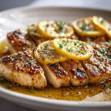 Thin Chicken Breast Recipe with Lemon | Garlic & Herbs Recipe Card