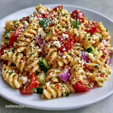 Tomato Cucumber Pasta Salad in 25 Minutes