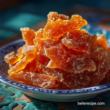 Candied Ginger: Sticky Sweet Sunshine Recipe Recipe Card