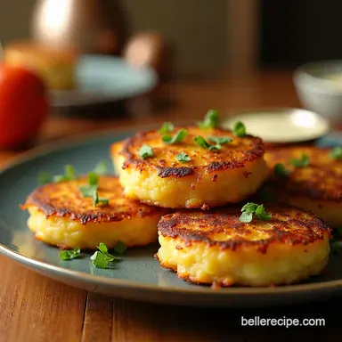 Potato Sweet Potato Latkes My Crispy TwoPotato Tango Recipe Card