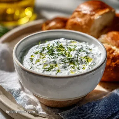 Tzatziki Sauce Recipe: Creamy Greek Yogurt Dip
