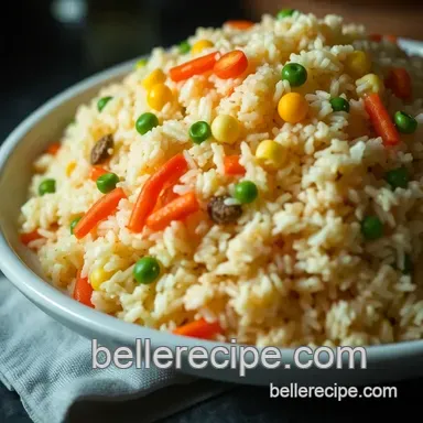 Ultimate Fried Rice: A Quick and Flavorful Dish presentation