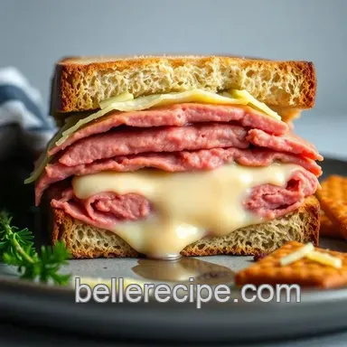 Ultimate Melty Layer of a Reuben Sandwich: 5 Delicious Secrets! Recipe Card