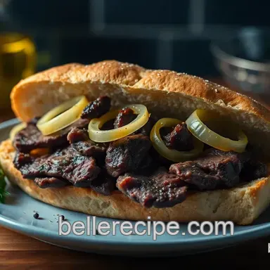 Philly Cheesesteak Sandwich: Shaved Steak Recipes Elevated!