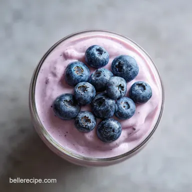 Vanilla Blueberry Protein Shake: Creamy and Ready in 5 Minutes
