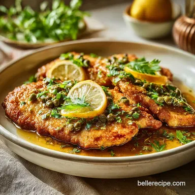 Veal Cutlet with Lemon and Butter in 20 Minutes | Pan-Seared