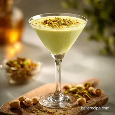 Pistachio Martini: The Best Velvety Gourmet Recipe Recipe Card