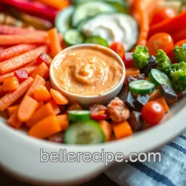 Vibrant Vegetable Tray Ideas: Easy & Colourful Dips for Any Occasion Recipe Card