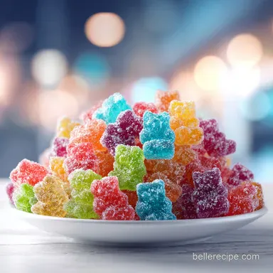 Viral Frozen Gummy Bears Recipe with Zero-Sugar Sprite