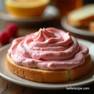 Easy Whipped Raspberry Honey Butter Recipe for Brunch Recipe Card