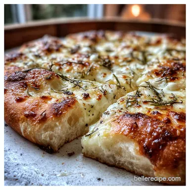White Pizza Recipe with Ricotta & Garlic in 30 Minutes