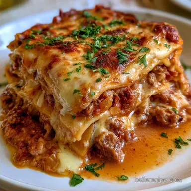 World's Best Lasagna for 12 Slices