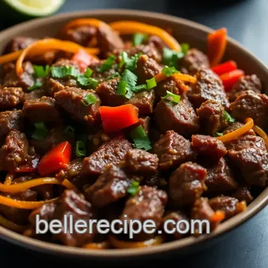 My Secret Zesty Beef Fajita Marinade: The Best Recipe Ever! Recipe Card