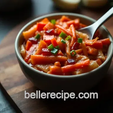 Zesty Vegan Kimchi: My Easy Recipe for Fermented Flavor Recipe Card