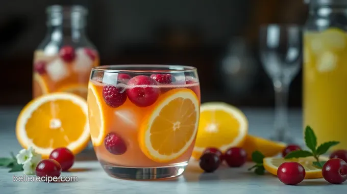 Citrus Berry Fizz: A Delightful Non-Alcoholic Punch