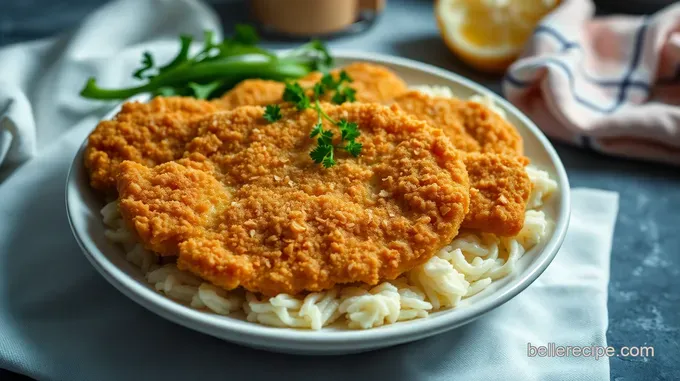 Crispy Golden Chicken Schnitzel