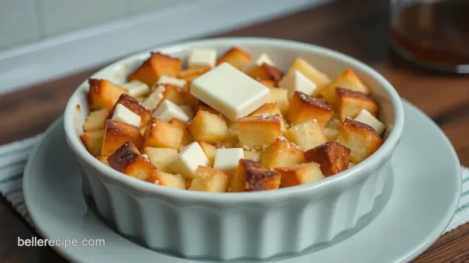 Dreamy White Chocolate Bread Pudding