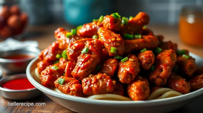 Firecracker Korean-Inspired Chicken Wings