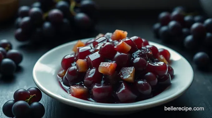 Homemade Grape Jam: Sweet Simplicity in a Jar
