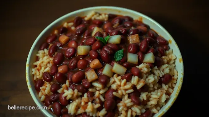 Louisiana Comfort: Classic Red Beans and Rice