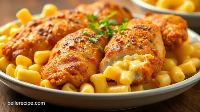 Nashville Spicy Chicken with Creamy Macaroni & Cheese