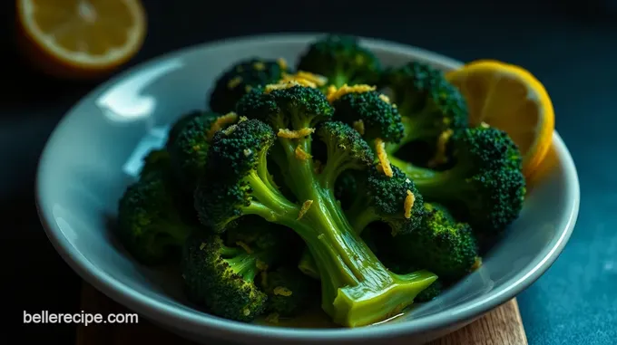 Roasted Romanesco Broccoli with Garlic and Lemon Zest