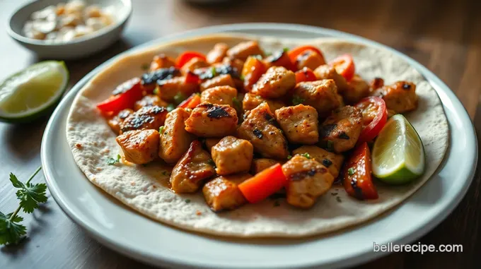 Sizzling Grilled Chicken Fajitas