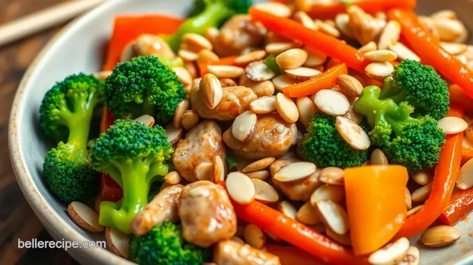 Crispy Almond Chicken Stir-Fry