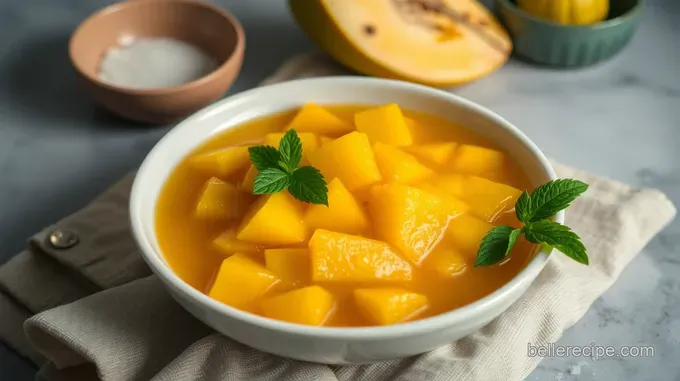 Sweet and Sunny Mango Syrup