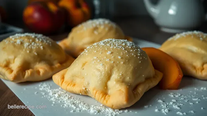 Sweet Peach Pockets: A Bite of Summer