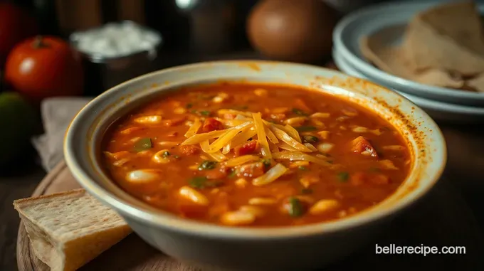 Traditional Mexican Tortilla Soup (Sopa de Tortilla)