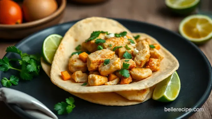 Zesty Cilantro Lime Chicken Tacos