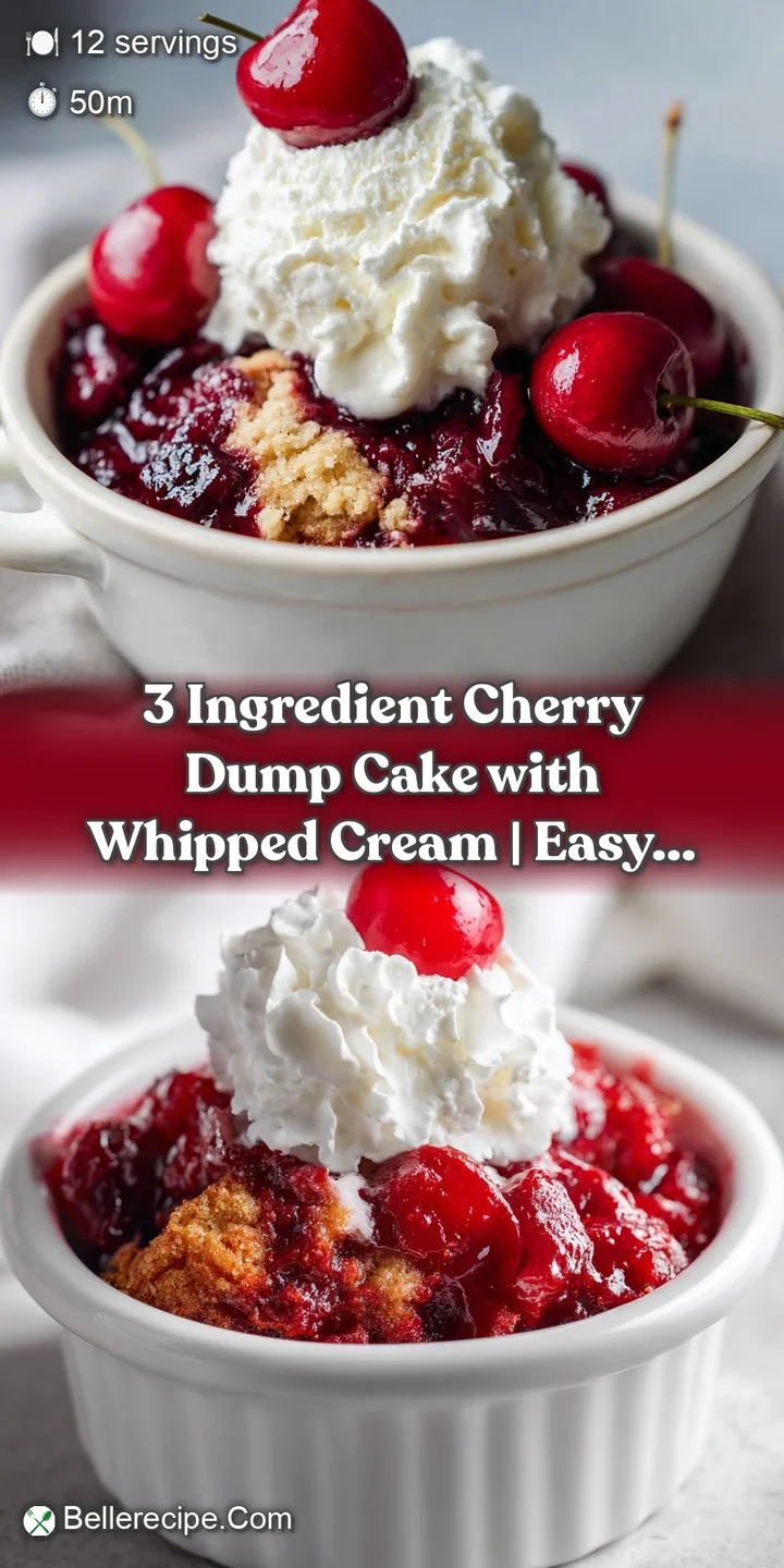 Close-up of a fork digging into a moist cherry dump cake, showcasing its tender texture and sweet filling.