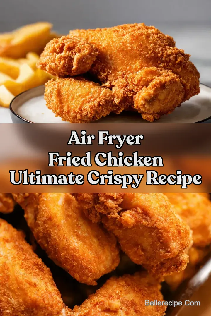 Air Fryer Fried Chicken Ultimate Crispy Recipe