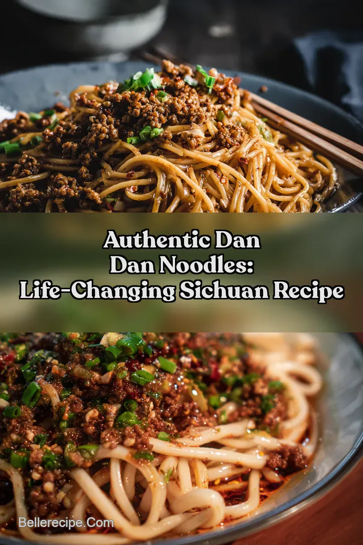 Authentic Dan Dan Noodles: Life-Changing Sichuan Recipe : PIN FOR LATER Authentic Dan Dan Noodles: Life-Changing Sichuan Recipe