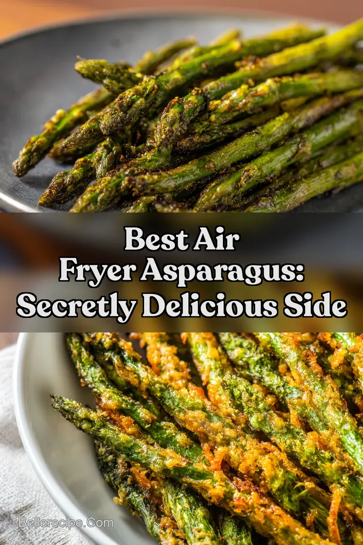 Best Air Fryer Asparagus: Secretly Delicious Side : PIN FOR LATER Best Air Fryer Asparagus: Secretly Delicious Side