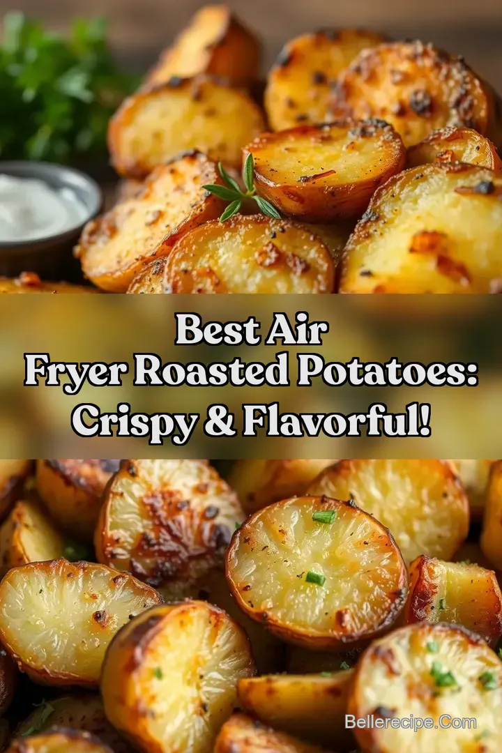 Best Air Fryer Roasted Potatoes: Crispy & Flavorful! : PIN FOR LATER Best Air Fryer Roasted Potatoes: Crispy & Flavorful!