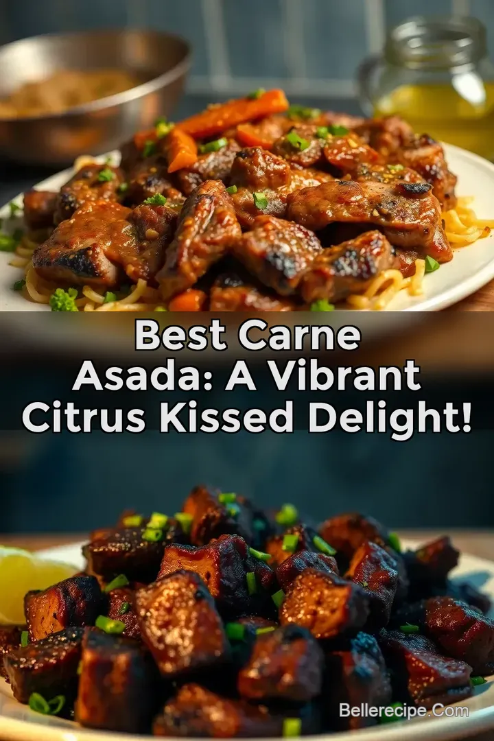 Best Carne Asada: A Vibrant Citrus Kissed Delight!