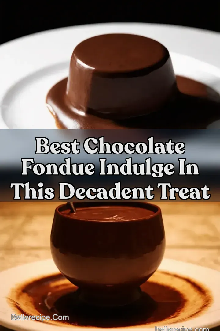 Best Chocolate Fondue Indulge in This Decadent Treat